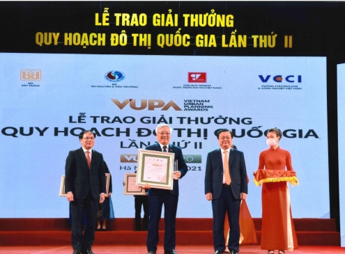 Ecogarden đạt giải Vàng giải thưởng Quy hoạch Đô thị Quốc gia lần thứ 2